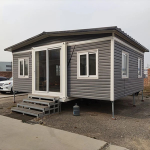 <span class=keywords><strong>Casa</strong></span> Prefabricada Extensible de 20 Pies, 2 o 3 Dormitorios, Contenedor Expandible, <span class=keywords><strong>Casa</strong></span> Prefabricada Plegable de Acero - Product Image 1