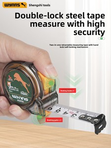Ruban à mesurer Weili 5m 3m <span class=keywords><strong>métrique</strong></span> <span class=keywords><strong>impérial</strong></span> haute précision outil de <span class=keywords><strong>mesure</strong></span> domestique fabriqué <span class=keywords><strong>en</strong></span> Chine - Product Image 2
