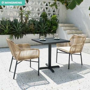 Outdoor Furniture <b>Garden</b> <b>Chairs</b> Set <b>Plastic</b> 2024 <b>Cheap</b> French Bistro <b>Chairs</b> Set Multi Color Pe Rattan Outdoor Restaurant <b>Chair</b> - Product Image 6