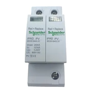 IPRD-dispositivo de protección contra sobretensiones PV SPD 2P 3P t2 Tipo 2 dc, dispositivo de protección, sistema de energía pv con 500v 1000v 1500v