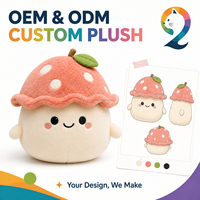 Jouets en peluche personnalisés, mascotte, poupée en peluche mignonne et kawaii, animal en peluche en coton PP, coussin personnalisé