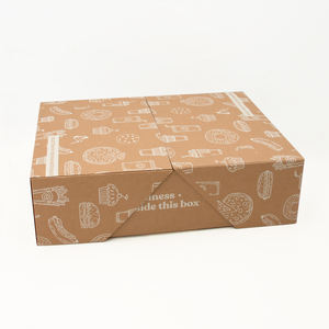 Scatola di Lusso Personalizzata per Alimenti da Asporto Torte Nuziali <span class=keywords><strong>Burger</strong></span> e Prodotti da Forno - Product Image 6