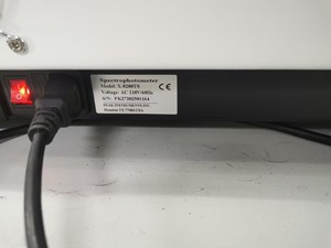 Espectrofotómetro de Doble Haz de 190-1100nm con Pantalla Táctil Capacitiva de 7 Pulgadas y Lámpara de Botón de Silicio LCD de 1nm - Product Image 4