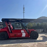 Chariot élévateur lourd en conteneur Kalmar de Suède d'occasion original Chariot élévateur gerbeur à fourche 45 tonnes 50t d'occasion Gerbeur de conteneur Kalmar 45t d'occasion