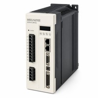 Servomoteur industriel multifonctionnel haute performance 400W AC 200V MBDLN25SE à commande par impulsions/analogue