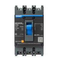 Disjoncteur triphasé Chint NXM 3P/4P, disjoncteur miniature NM1 MCB 125A/250A/400A/630A, disjoncteur à boîtier moulé 380V, fabriqué en Chine