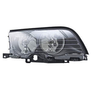 Cubiertas de faros delanteros para BMW Serie 3 E46, material de PC, con clip, versión de cuatro puertas, 1998-2001 - Product Image 2