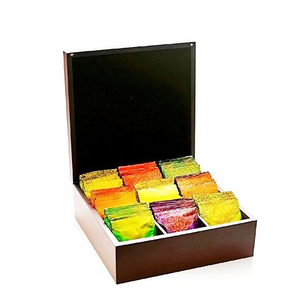 Venta de fábrica negro de <span class=keywords><strong>mdf</strong></span> de madera <span class=keywords><strong>caja</strong></span> de té - Product Image 3