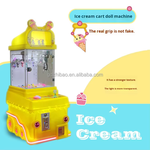 Máquina expendedora de garras de juguete para niños, mini grúa súper linda, con aceptador de billetes y monedas de colores, venta al por mayor del fabricante - Product Image 5