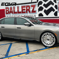 Ruedas Forjadas EVOR, Ruedas Personalizadas de 20, 22, 24 y 26 Pulgadas, Llanta Deportiva 5x130, 5x114.3, 5x120 para Automóviles de Pasajeros AMG, BMW, Maybach