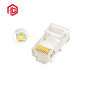 Hiệu Suất Cao CAT5 UTP Mô-đun Cắm Ez Loại Cat5e Cat6 8p8c Được Bảo Vệ Đi Qua <span class=keywords><strong>Ethernet</strong></span> Rj45 Cable Connector - Product Image 4