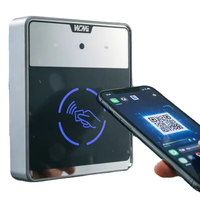 Lector de Control de Acceso Inteligente A149 WCMI con Código QR y Tarjeta RFID para Gestión de Empleados de Fábrica