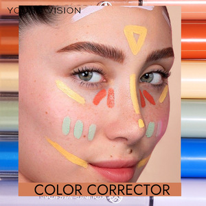 Màu vàng cam lỏng Kem che khuyết điểm nền tảng mồi cơ sở sửa chữa khuôn mặt quầng thâm Corrector tông màu da Tím sáng Kem che khuyết điểm - Product Image 6