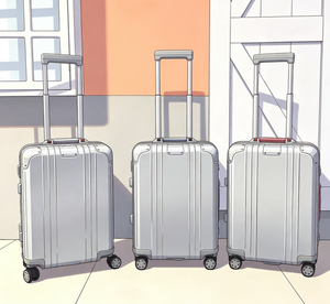 Valise à roulettes MOWA en alliage d'aluminium de 21 pouces : silencieuse 360° °   Valise à roulettes, serrure <span class=keywords><strong>TSA007</strong></span>, conforme aux normes de transport aérien - Product Image 4