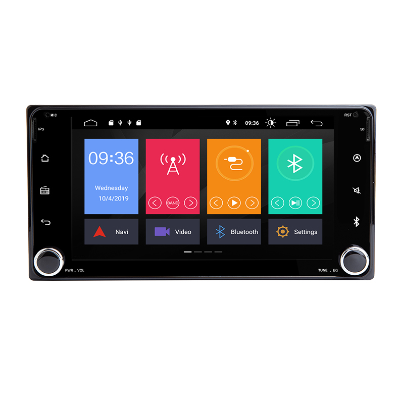 Android 10 16G DSP IPS экран автомобильный GPS для Toyota Universal RAV4 COROLLA VIOS HILUX Terios Land Cruiser 100 PRADO без dvd-плеера