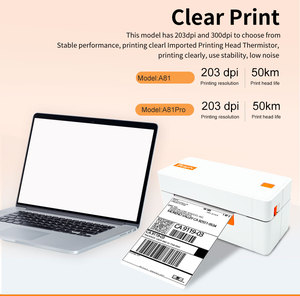 Chất lượng cao vận đơn máy in imprimante thermique 4 inch 110 Mét Nhiệt vận chuyển mã vạch máy in nhãn cho Xe phiên bản - Product Image 5