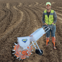 Tech-A HPF-7 semoir de maïs manuel multifonctionnel planteur nouveau semoir de maïs à pousser à la main avec moteur de pompe pour la transplantation agricole