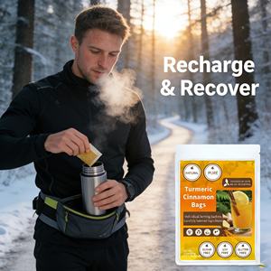 Tè <span class=keywords><strong>Naturale</strong></span> Biologico alle Erbe con Curcuma, Zenzero e Cannella, con Proprietà Anti-infiammatorie e Antiossidanti. - Product Image 2