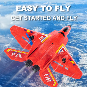 Jinming RC Jet Fighter GLIDER F22 2.4G 2.5CH กันน้ำ<span class=keywords><strong>เครื่องบิน</strong></span>ของเล่นเครื่องบินควบคุมระยะไกล<span class=keywords><strong>เครื่องบิน</strong></span> RC - Product Image 2