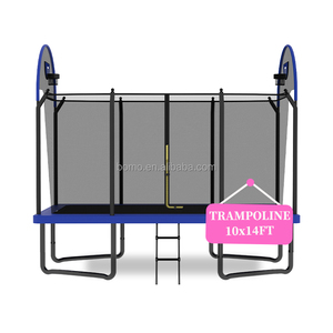 <span class=keywords><strong>Grand</strong></span> <span class=keywords><strong>trampoline</strong></span> Zoshine pour enfants avec filet de sécurité, disponible en différentes tailles 5x7/6x9/8x11/10x14 pieds - Product Image 1
