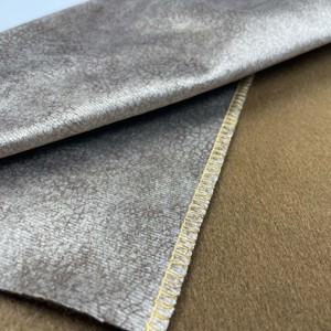 Низкий минимальный объем заказа технологии бархатная ткань для диванов 100% полиэстер 320GSM водонепроницаемый бесплатный образец обивка домашний Текстиль для дома деко ткани - Product Image 6