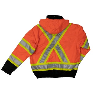 Factory Supply Enhanced Mining High Visibility Winter Hi Vis Reflective <b>Safety</b> Work Jacket - Product Image 3