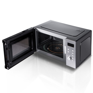เตาอบไมโครเวฟ 850W ความจุขนาดใหญ่ 25 ลิตร ระบบละลายน้ำแข็งอัจฉริยะ โหมดการทำอาหารหลากหลาย วัสดุสแตนเลส เตาอบไมโครเวฟสำหรับใช้ในบ้าน - Product Image 4