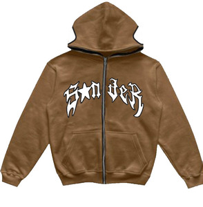 เสื้อฮู้ดดี้ผู้ชายทรงโอเวอร์ไซส์ ไหล่ตก สไตล์สตรีทแวร์ ผ้าหนานุ่ม ระบายอากาศได้ดี สำหรับฤดูหนาว ลวดลายพิมพ์ 3 มิติ แบบแอซิดวอช - Product Image 2