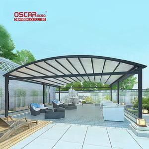Système d'auvents rétractables en alliage d'aluminium pour terrasse, jardin, balcon, extérieur - Product Image 1