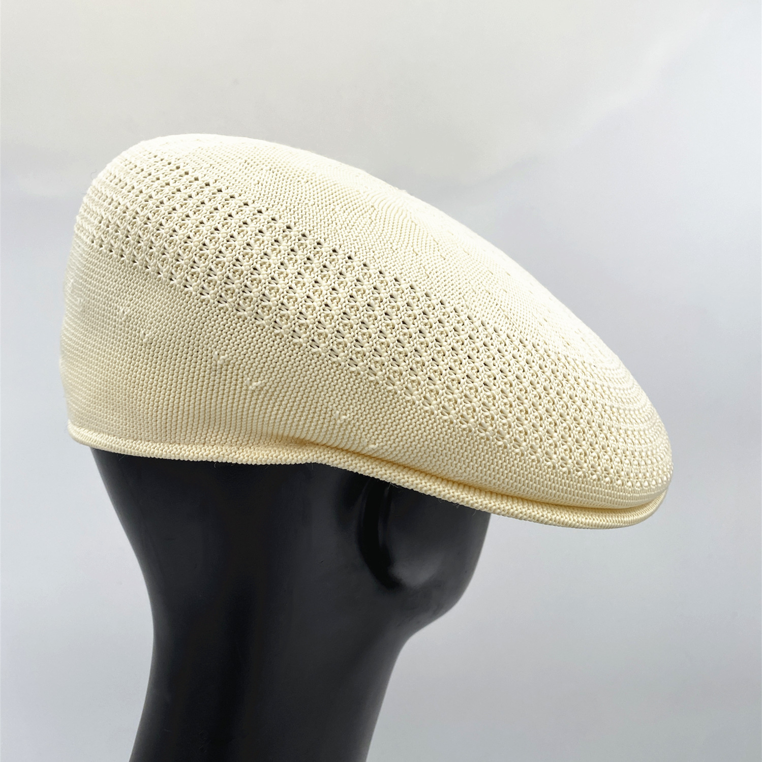 Оптовая продажа, Классический дышащий сетчатый берет Gorras Boina с логотипом на заказ, шляпа из плюща для мужчин, летнее модное платье