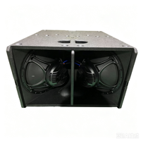 Subwoofer audio professionnel BL30 double 15 pouces 2400W, néodyme 8 ohms, actif, grande enceinte de basse 18 pouces pour barre de son