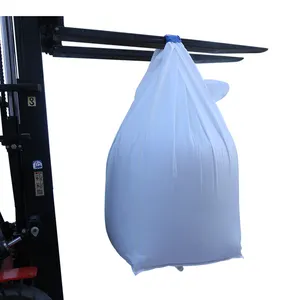 Grs Certified Factory 2000kg Bulk Sack Inner Corner 1 Ton Super Jumbo Sand Bag Pp 1 Handle Jumbo Bag