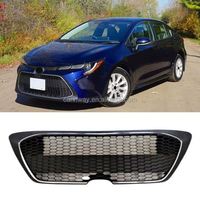 Grille de calandre chromée LE/XLE Grille de galvanoplastie inférieure de pare-chocs avant 53102-02280 pour Toyota Corolla 2020 USA LE