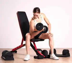 High Quality Adjustable Folding Multi-Function Dumbbell Weight Bench For Sale