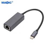 Computer Hardware Software OEM USB C Ethernet Adapter USB 3.0 Network Card USB 3.0 Ethernet Adapter for Laptop