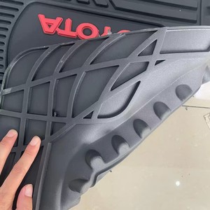 Tapis de sol en latex avec emblème de voiture, tapis de sol universel pour voiture en PVC, imperméable et antidérapant, adapté aux voitures Toyota - Product Image 6