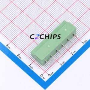 C50126V-6P0G46 Screw Terminal Block Through hole Component (THT),P=5mm Connector 1x6P 5mm 6P 1 - Product Image 2