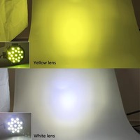 Feux de route LED ronds haute puissance, 7 pouces, 9 pouces, couvercle de phare de travail LED 4x4 pour tout-terrain