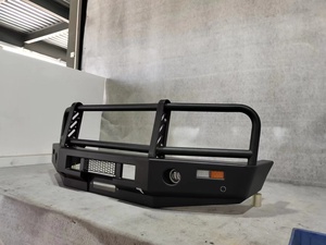 Barre de pare-chocs avant en acier d'électrophorèse haute performance pour <span class=keywords><strong>Toyota</strong></span> LC80 - Product Image 4