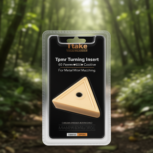Inserto de Torneado Ttake Tpmr de 60 Grados Positivo para Mecanizado de Metales - Product Image 3
