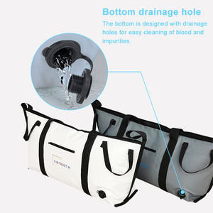 Bolsa refrigeradora de gran capacidad personalizable OEM con diseño Kill para almacenamiento de pescado fresco y pesca en hielo - Product Image 2