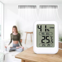 Thermo-hygromètre à grand écran TC-5, NOUVEAU design pour la maison, le laboratoire, l'entrepôt, le musée