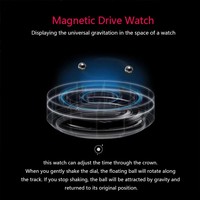 Nouvelle Montre Magnétique 2026 Tendance Étanche à Quartz avec Bracelet en Silicone et Aiguilles à Perles DG0221