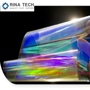 แผ่นฟิล์ม PET ปริซึม ปรับแต่งความหนาและขนาดได้  กำหนดทิศทางได้เอง สำหรับไฟสำนักงาน โดย Rina Tech - Product Image 1