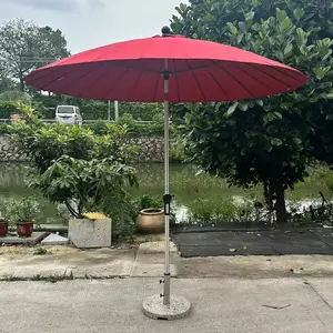 Aluminio jardín patio muebles al aire libre sombrillas de gran tamaño jardineros sombrilla jardín paraguas al aire libre