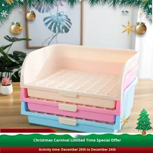 Extra Large Anti-Tip Pet Supplies Square Rabbit Toilet the Right Best <span class=keywords><strong>Bac</strong></span> à <span class=keywords><strong>litière</strong></span> Toilette Bacs à <span class=keywords><strong>litière</strong></span> faciles à nettoyer - Product Image 2