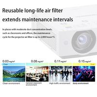 Proyector Láser 3LCD Panasonic PT-BMZ51SC, 5500 Lúmenes, WUXGA 1920x1200, Contraste 3000000:1, Zoom 1.6x, para Negocios y Educación