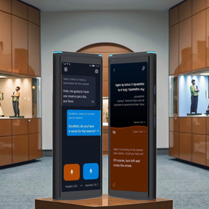 Iflytek 4.0 AI Thiết Bị Dịch Với 60 Ngôn Ngữ Ngay Lập Tức Bằng Giọng Nói Miễn Phí Chuyển Vùng Dữ Liệu Cho Du Lịch Học Tập Kinh Doanh <span class=keywords><strong>Android</strong></span> Hoạt Động - Product Image 3