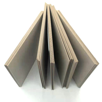 Carton gris monocouche en carton dur 1200 GSM anti-frisage recyclable en pâte de cellulose mixte compatible avec l'impression offset