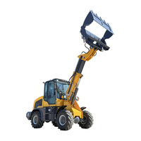 Chargeur TL1500 Vente d'usine chinoise Chargeur télescopique tout-terrain 4X4 Chargeur télescopique 1,5T Diesel Petit chargeur